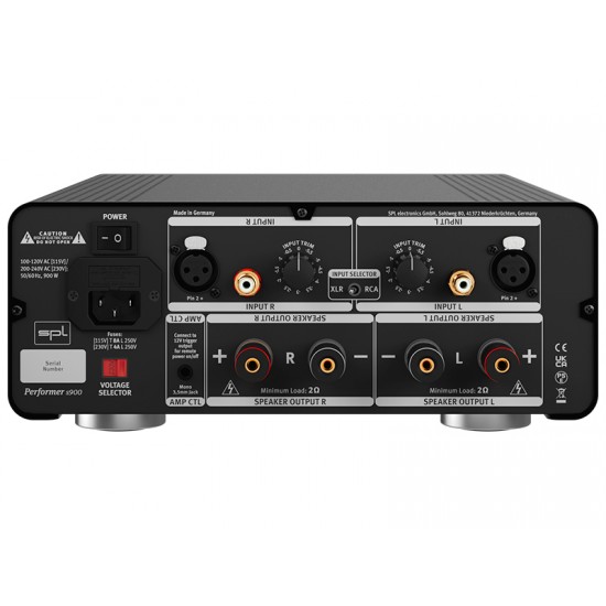 Amplificatori Finali Stereo Power Amplifiers SPL Performer s900