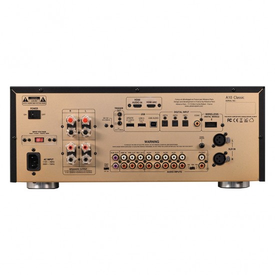 Amplificatore integrato Advance Paris Classic A10