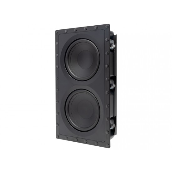 Subwoofer doppio da incasso a muro della Serie Defiance Paradigm DCS-208FR3