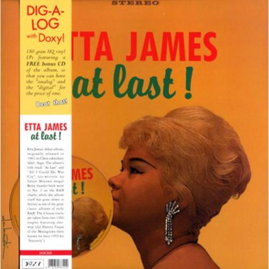 Etta James At Last Color Vinyl 180 Gr. Limited Edition