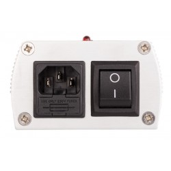Distributori di Alimentazione Schermati in Alluminio Supra Mains Block MD06-EU Switch